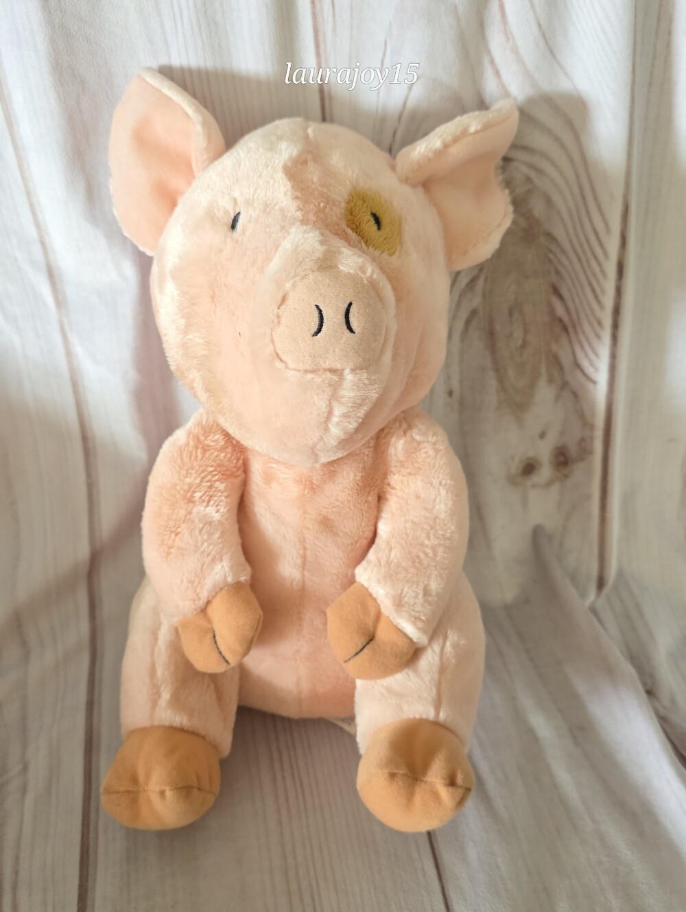 Kohl's Cares If You Give a Pig a Pancake Plush Pink Floppy 12 Inches Sitting